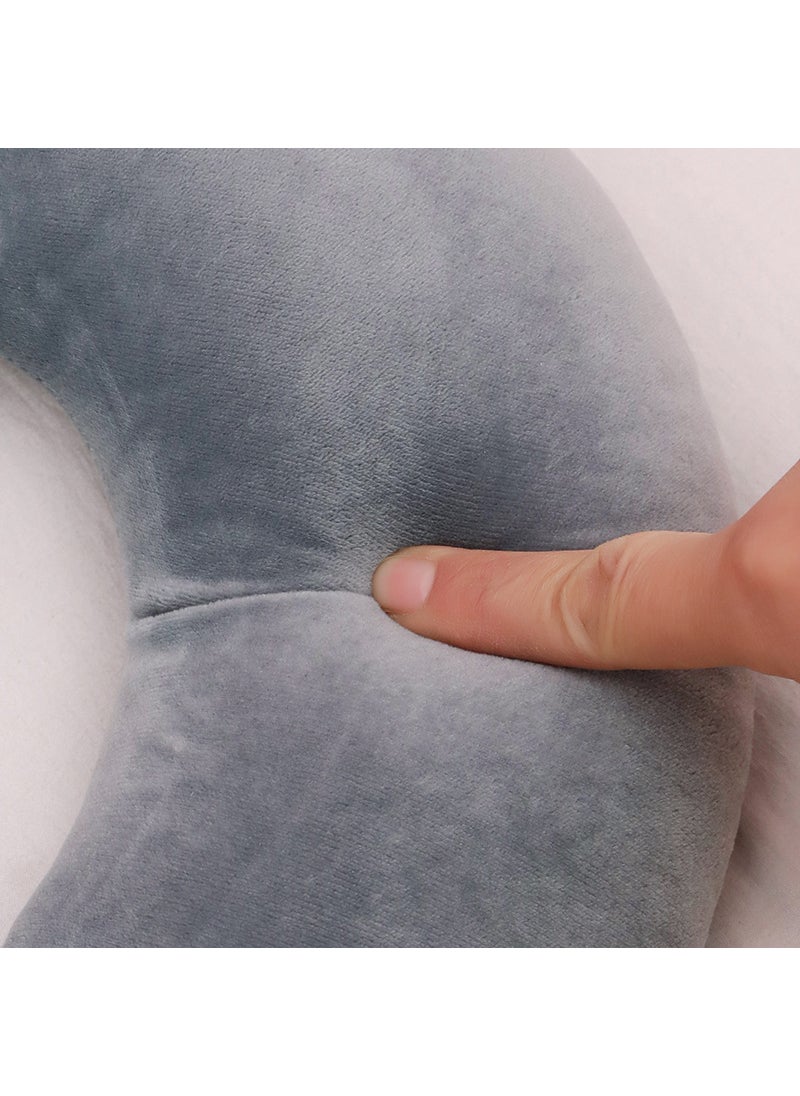 Wholesale U-shaped pillow custom logo office lunch break pillow neck pillow travel neck pillow aircraft car U-shaped pillow