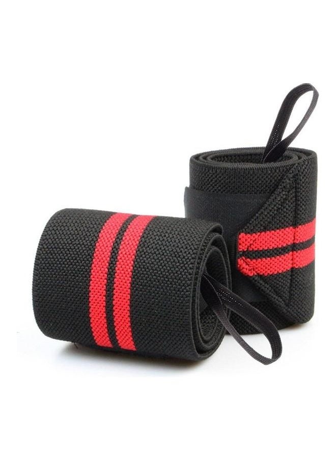 2-Piece Adjustable Sports Wrist Wraps Guard
