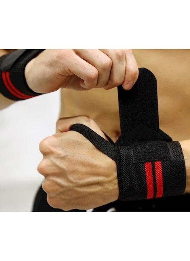 2-Piece Adjustable Sports Wrist Wraps Guard