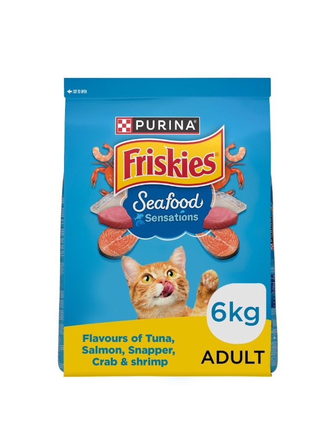 Seafood Sensation Cat Food White 6kg