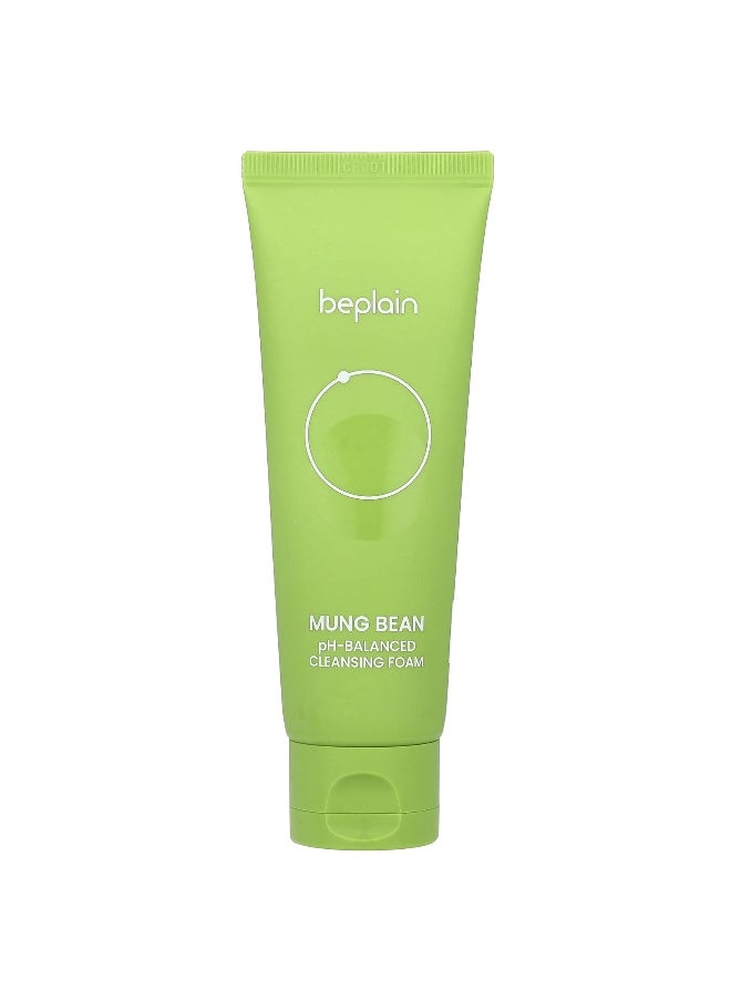 Beplain, Mung Bean, pH Balanced Cleansing Foam , 2.7 fl oz (80 ml)