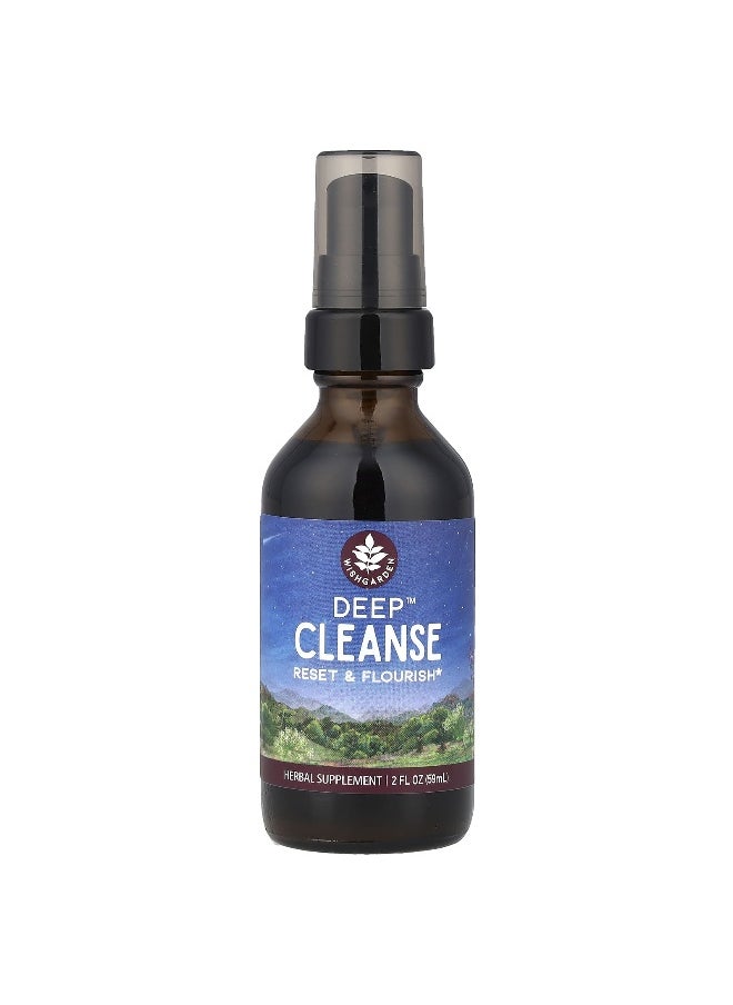 WishGarden Herbs, Deep™ Cleanse, 2 fl oz (59 ml)