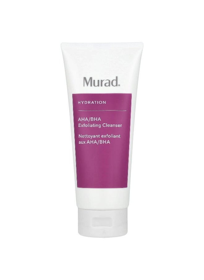 Murad, Hydration, AHA/BHA Exfoliating Cleanser, 6.75 fl oz (200 ml)
