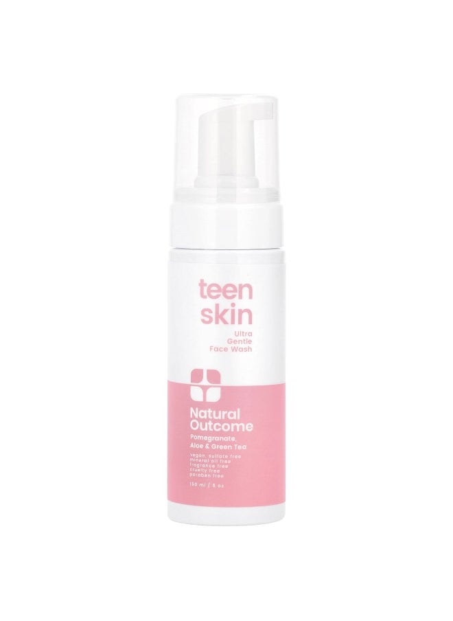 Natural Outcome, Teen Skin, Ultra Gentle Face Wash, 5 oz (150 ml)