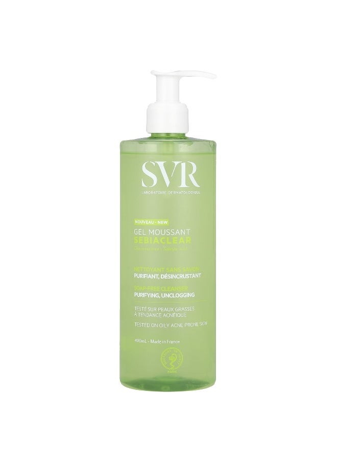 SVR, Sebiaclear Soap-Free Cleanser, 13.5 fl oz (400 ml)