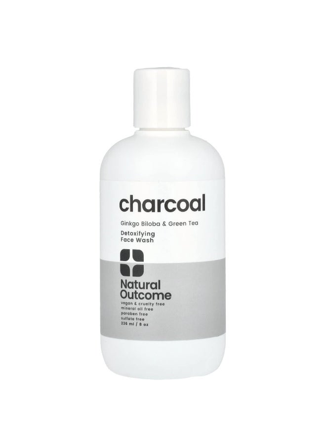 Natural Outcome, Charcoal, Detoxifying Face Wash, 8 oz (236 ml)
