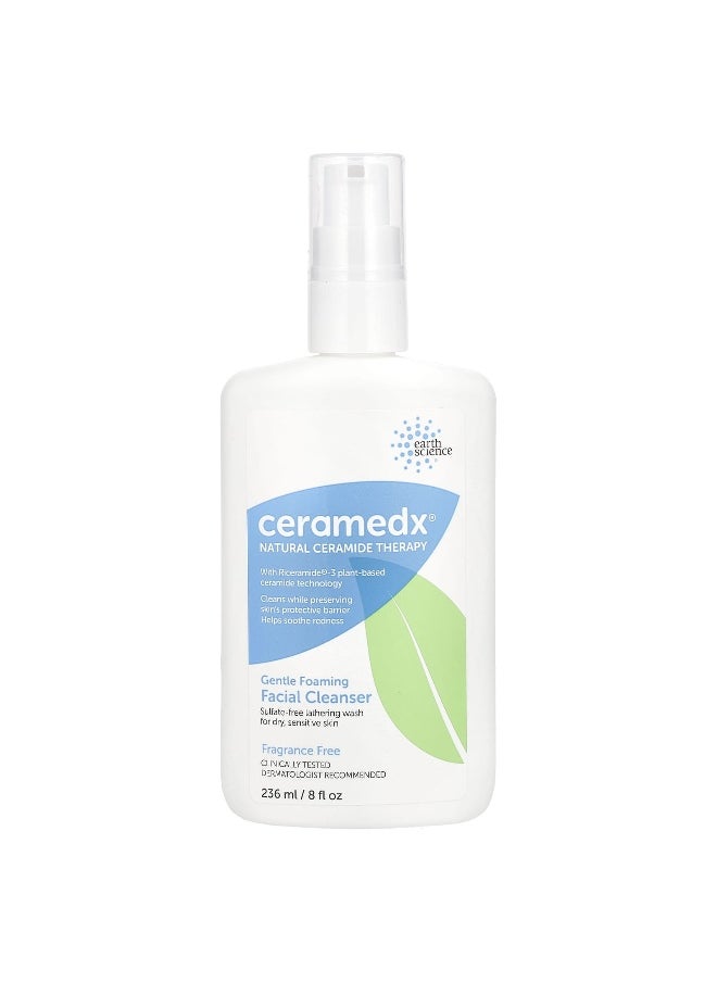 Ceramedx, Gentle Foaming Facial Cleanser, Fragrance Free, 8 fl oz (236 ml)