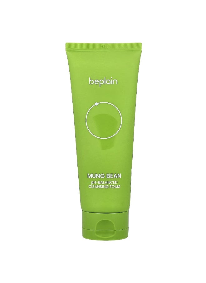 Beplain, Mung Bean pH-Balanced Cleansing Foam, 5.41 fl oz (160 ml)