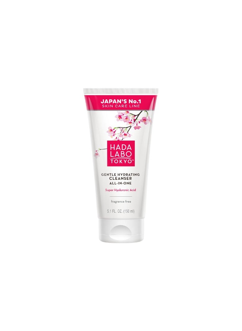 Hada Labo Tokyo Gentle Hydrating Cleanser All-In-One 150ml