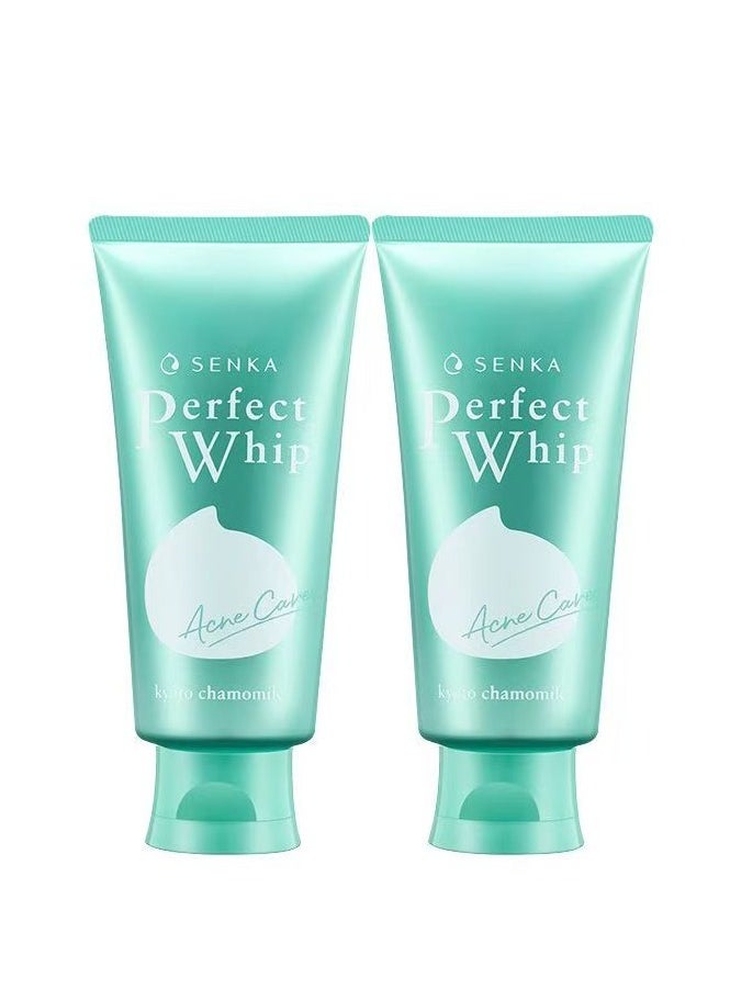 SENKA Perfect Whip Acne Care - Facial Wash 100g, Pack of 2