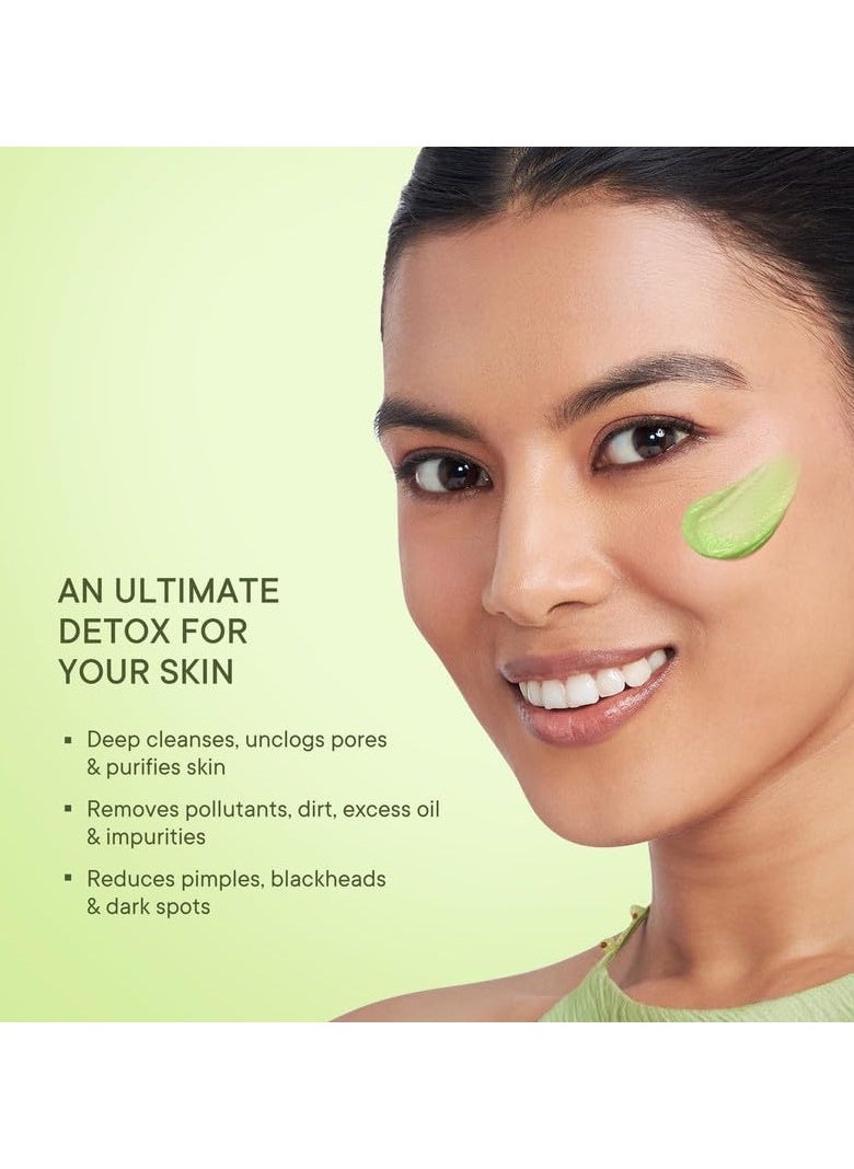 Pollution Rescue Cream Face Wash with Vitamin E & Avocado | Gently Exfoliates Skin to Revive Dullness | Rich Foamy Korean Cleanser | Made in Korea (100ml)