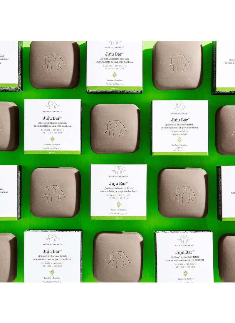 Juju Exfoliating Face Wash and Moisturizing Bar Cleanser 120 g