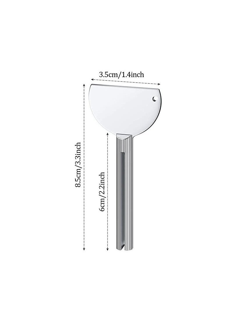 Hairdressing tools handle stainless steel squeezer toothpaste metal squeezer hairdressing key squeezer hair salon Type A weight 23g
