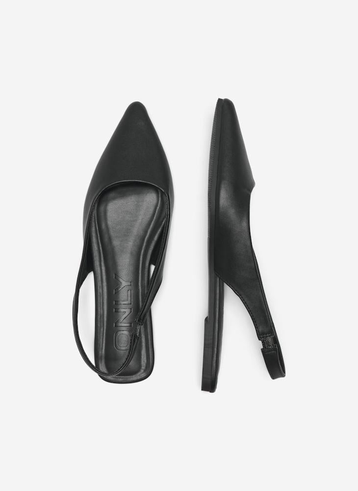 Onlaura-2 Pu Slingback Ballerinas