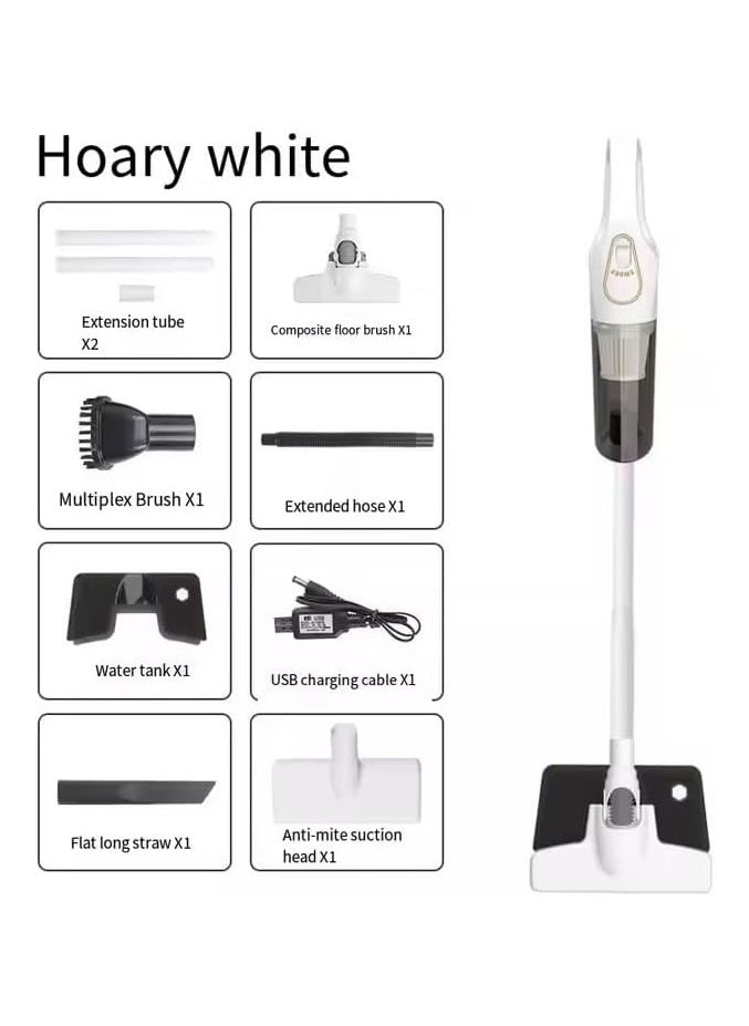 Vacuum Cleaner 2ht -in-1 Handheld Stick, 6000Pa Suction, 120W Power, Lightweight & Powerful with Washable Filter – Perfect for Home, Car, Carpet & Hard Floors