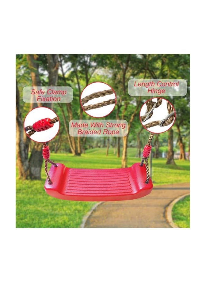 Kids Swing Seat, Outside Swing Seat Strong Tree Swing for Playground Backyard Holds 220lbs/100kg for 3-10 Years Kids Children