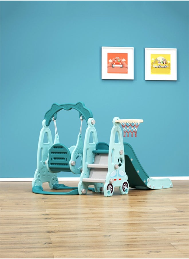 Multi-Functional 3 Year Old Playground Baby Kid Swing Slide Set Children Indoor