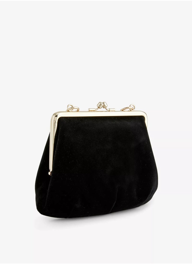 Velvet Dumpling Bag Crossbody Bag