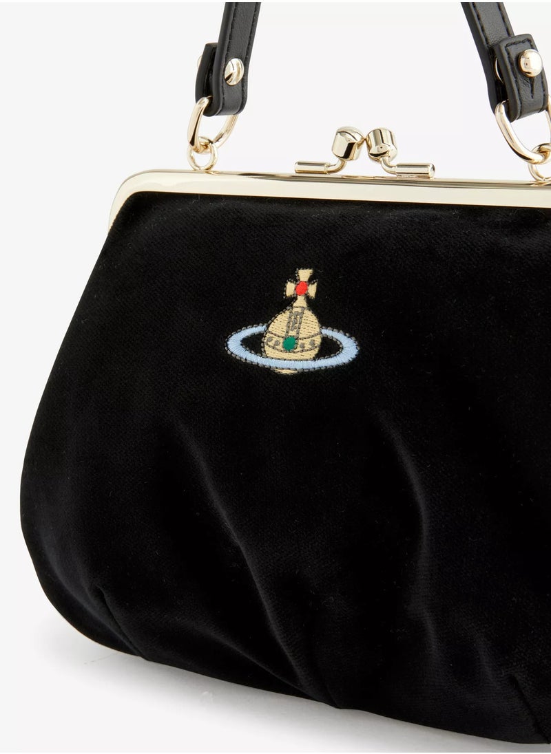 Velvet Dumpling Bag Crossbody Bag
