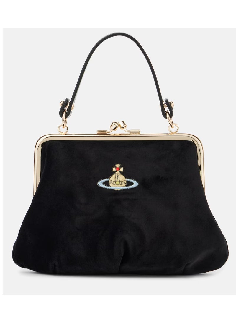 Velvet Dumpling Bag Crossbody Bag