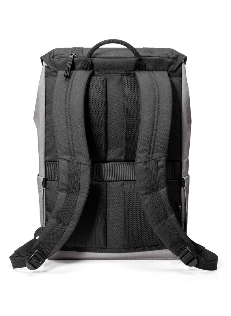 Vintpack OCHM TA1 Flap Laptop Backpack, Lightweight, Water-Resistant Travel Casual Daypack, Slim Durable Work-pack Rucksack for 13-16 Inch MacBook Laptop, Large Capacity, Eco-Friendly Backpack 22L