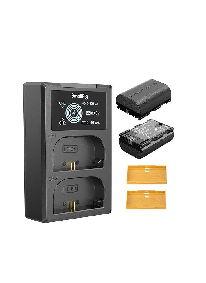 SMALLRIG LP-E6NH CAMERA BATTERY AND CHARGER KIT 3821