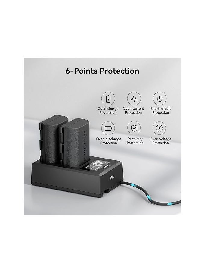 SMALLRIG LP-E6NH CAMERA BATTERY AND CHARGER KIT 3821