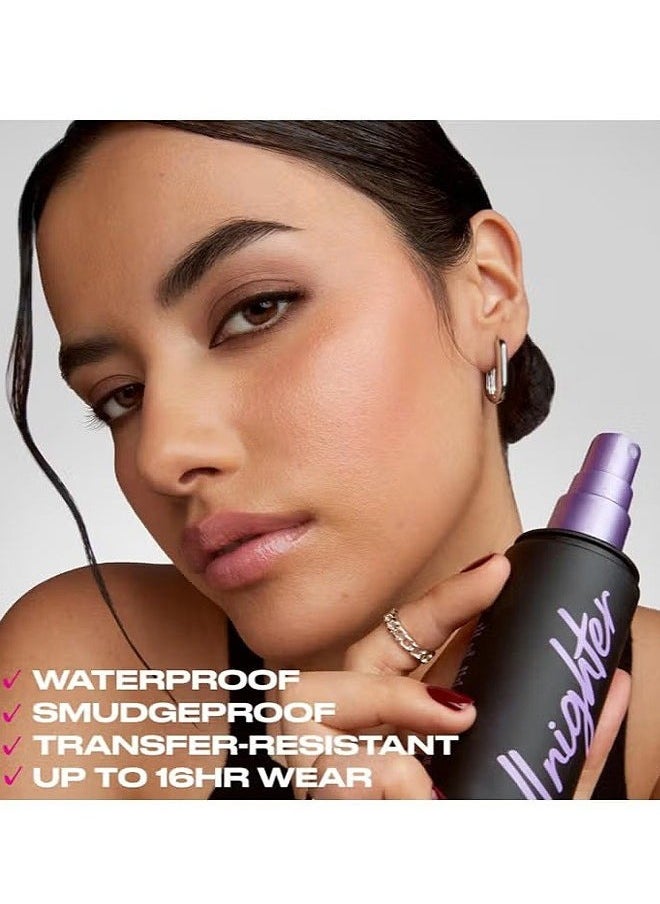 Allnighter  Long Lasting Makeup Setting Spray—Urban Decay All Nighter Makeup Setting Spray Clear, Long-Lasting, 16 HR Wear, Oil-Free, Natural Finish, Vegan