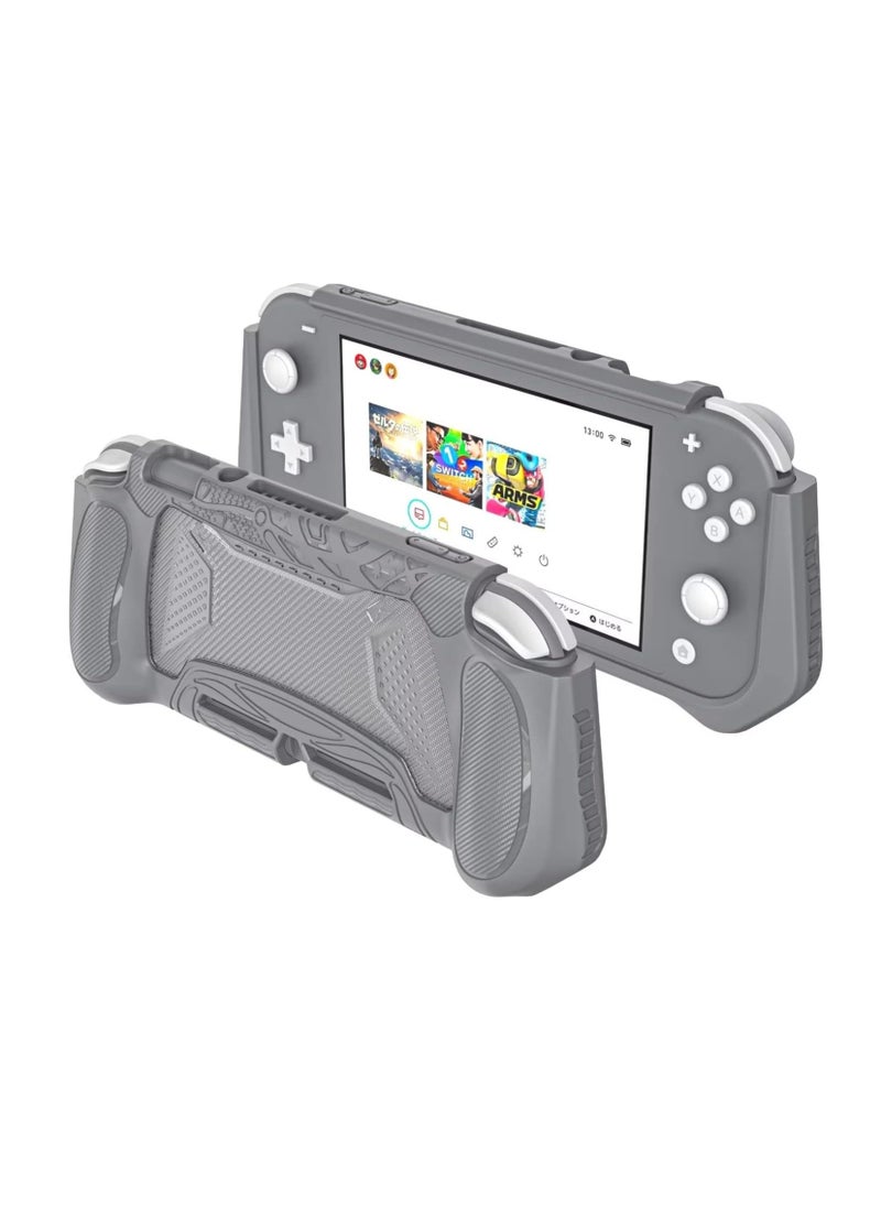 Case for Steam Deck OLED OLED, Durable Soft TPU and PC Rigid Cover, Non-Slip Shockproof Grey
