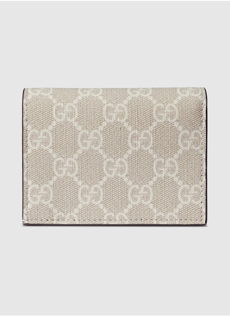 GG Marmont bi-colour card case wallet