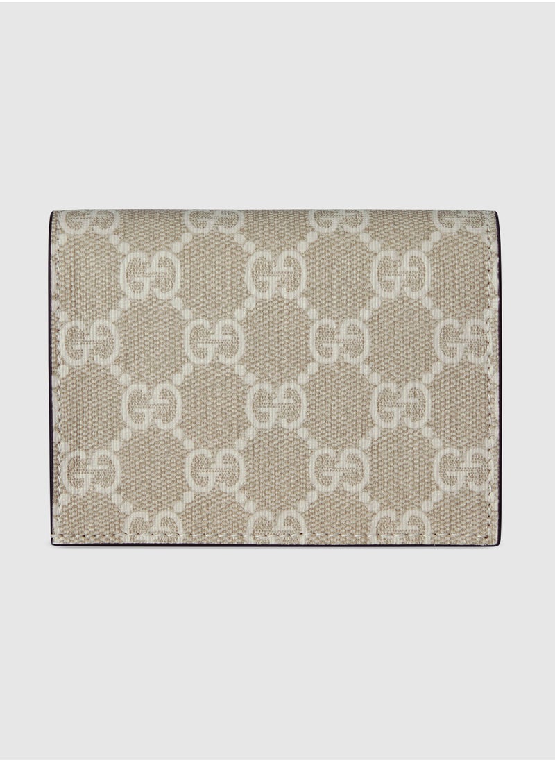 GG Marmont bi-colour card case wallet
