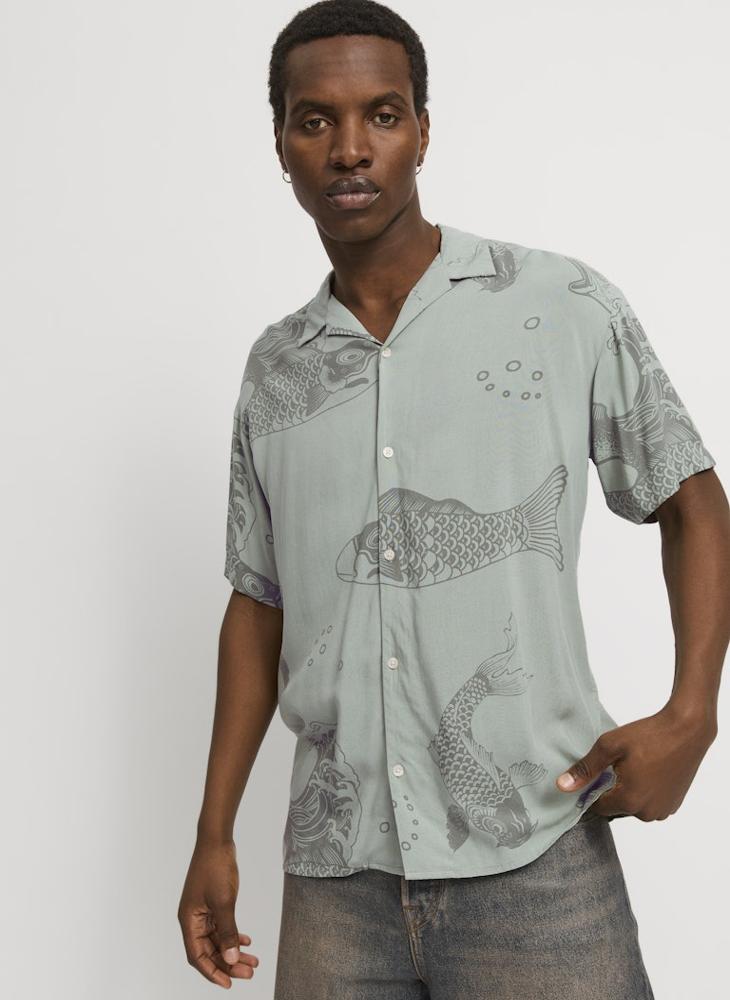 Jjjeff Printed Regular Fit Shirt