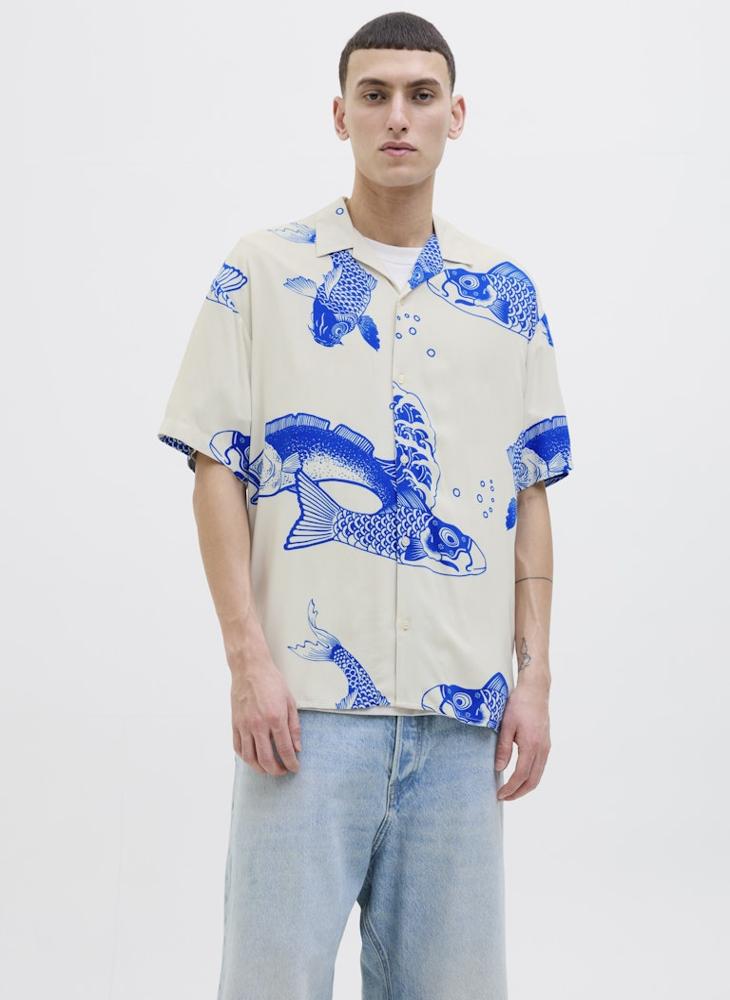 Jjjeff Printed Regular Fit Shirt