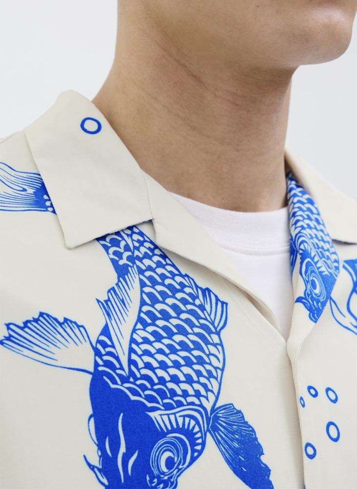 Jjjeff Printed Regular Fit Shirt