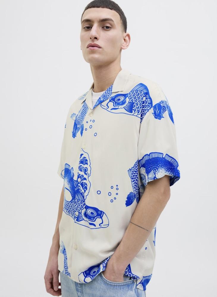 Jjjeff Printed Regular Fit Shirt