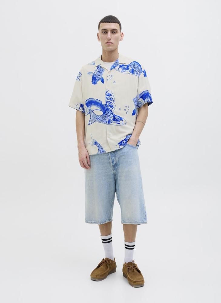 Jjjeff Printed Regular Fit Shirt