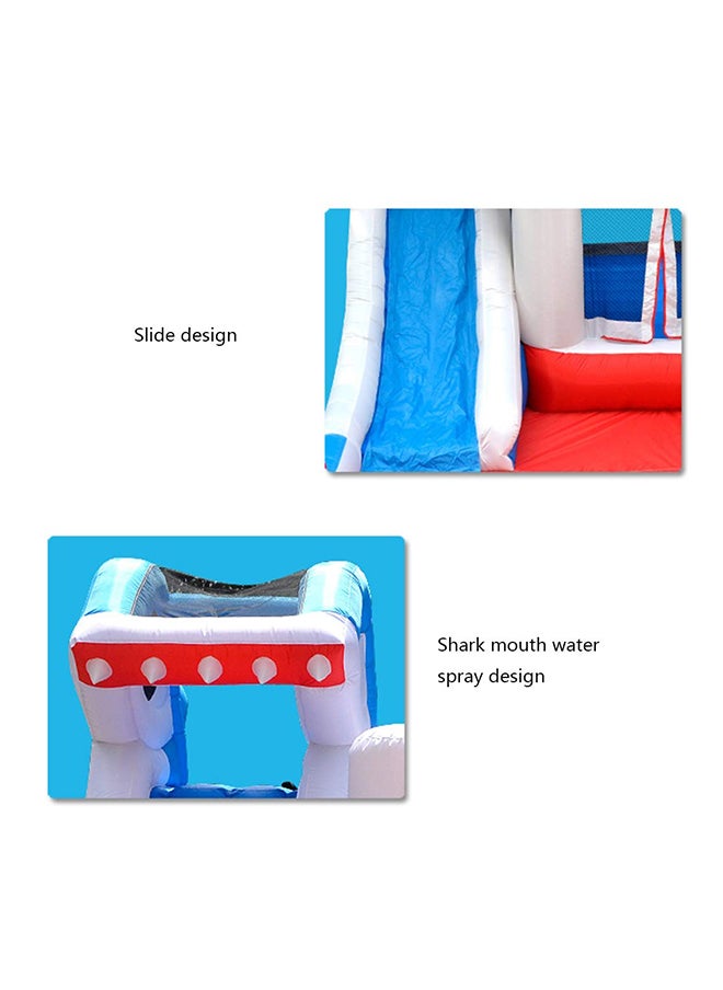 Shark Design Inflatable Water Slide 480x280x225cm