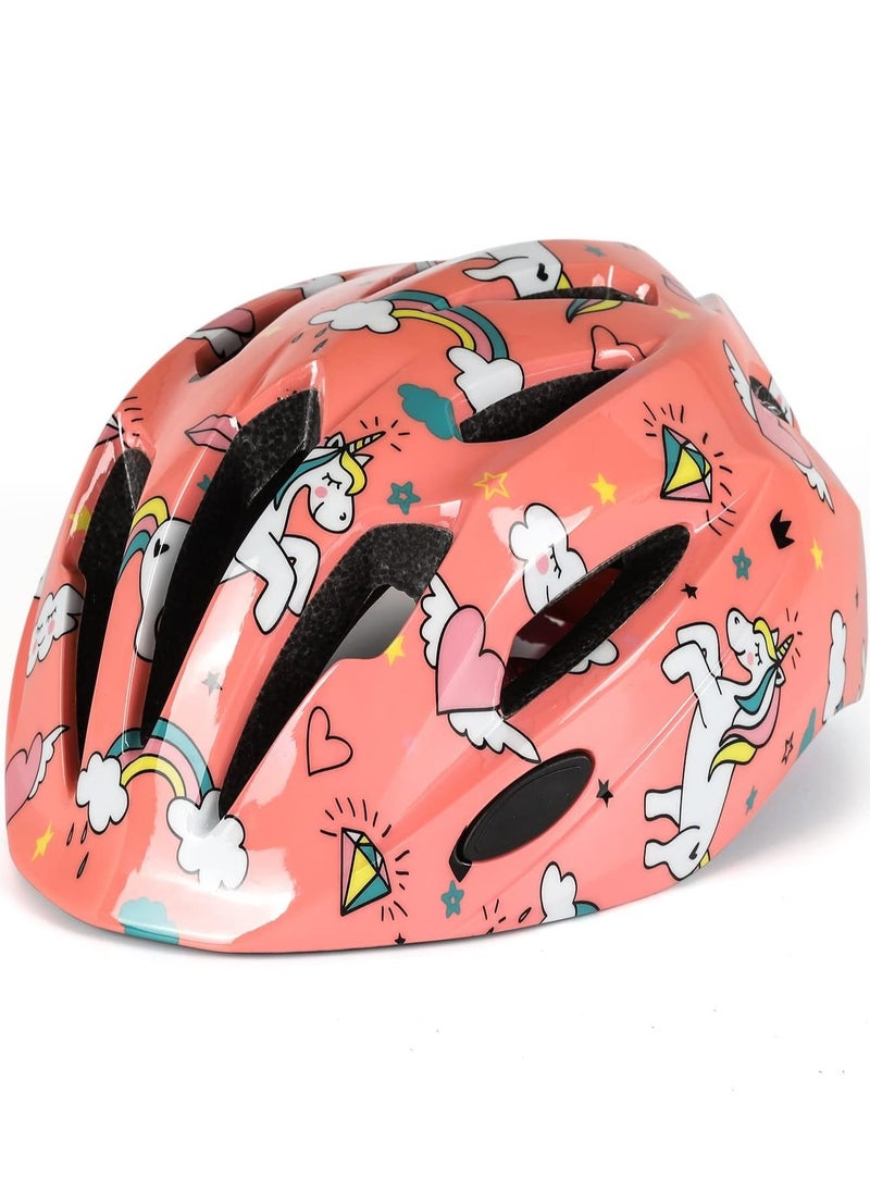 Kids Bike Helmet, Toddler Helmet Adjustable Uni, Toddler Bike Helmet Aged 3-8 Years Old, For Skating, Bike, Scooters and more