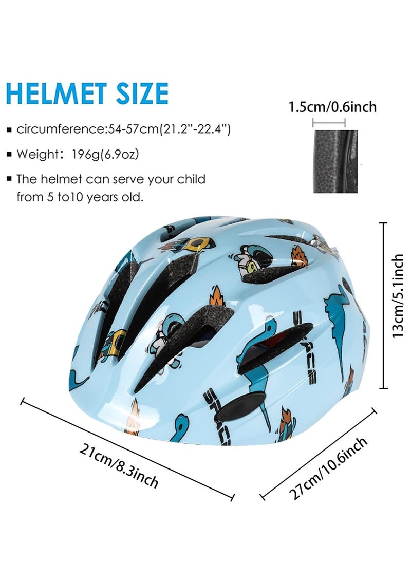 Kids Bike Helmet, Toddler Helmet Adjustable Uni, Toddler Bike Helmet Aged 3-8 Years Old, For Skating, Bike, Scooters and more