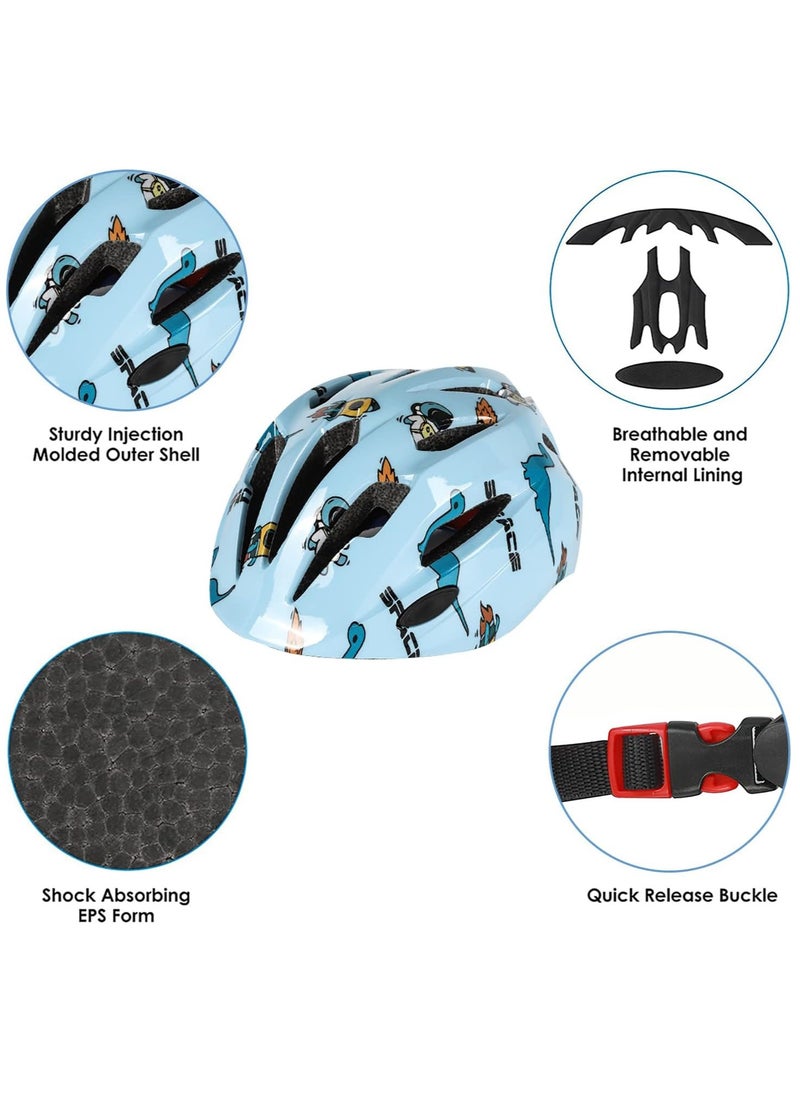 Kids Bike Helmet, Toddler Helmet Adjustable Uni, Toddler Bike Helmet Aged 3-8 Years Old, For Skating, Bike, Scooters and more