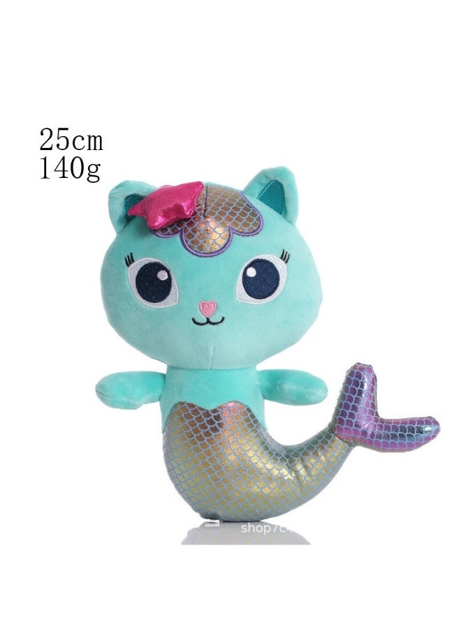 Dollhouse plush toys Mermaid Kitten