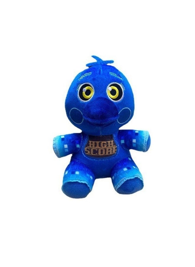 Midnight Bear Plush Toy 18cm - 1-6 Generation Little Red Fox, Brown Bear, Purple Rabbit FNAF Dolls