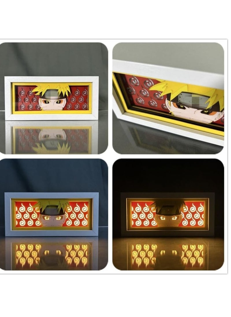 Anime Lamp Uzumaki Figure for Bedroom Decor Night Light Birthday Gift for LED Light