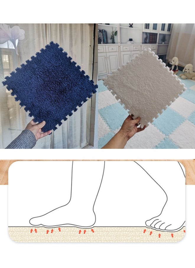 10PCS Toddler Crawling Mat Baby Play Mats Puzzle Foam Carpet