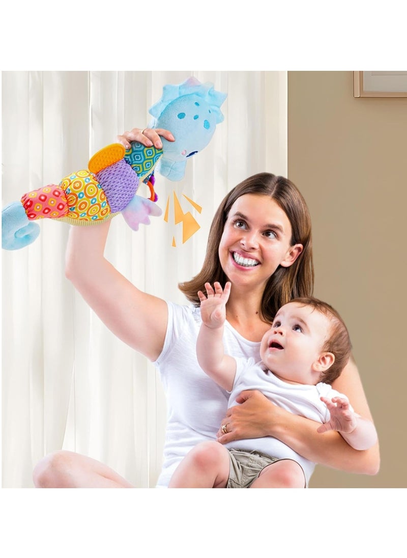 Seahorse Plush Toys, Seahorse Music Plush Animal Toys | Baby Toys, Seahorse Music Plush Toys - Soft Sensory Toys, Rattle Toys