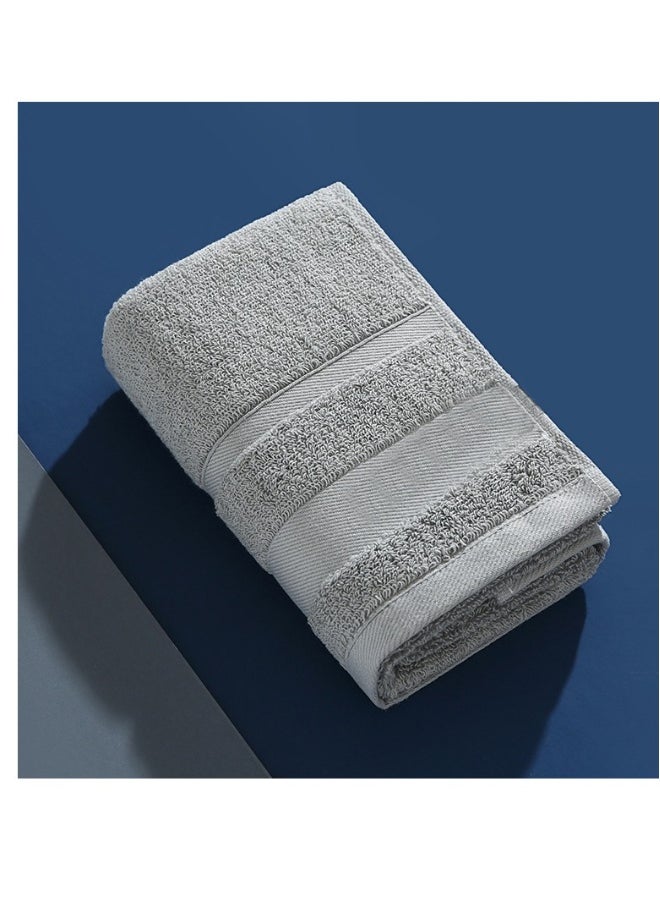 Cotton increased by 90*180 men and women shower bath towel absorbent cotton gray bath towel.