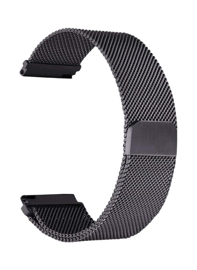 Replacement Strap For Huawei GT 2 46 mm/Honor Magic Watch 2 46mm Black