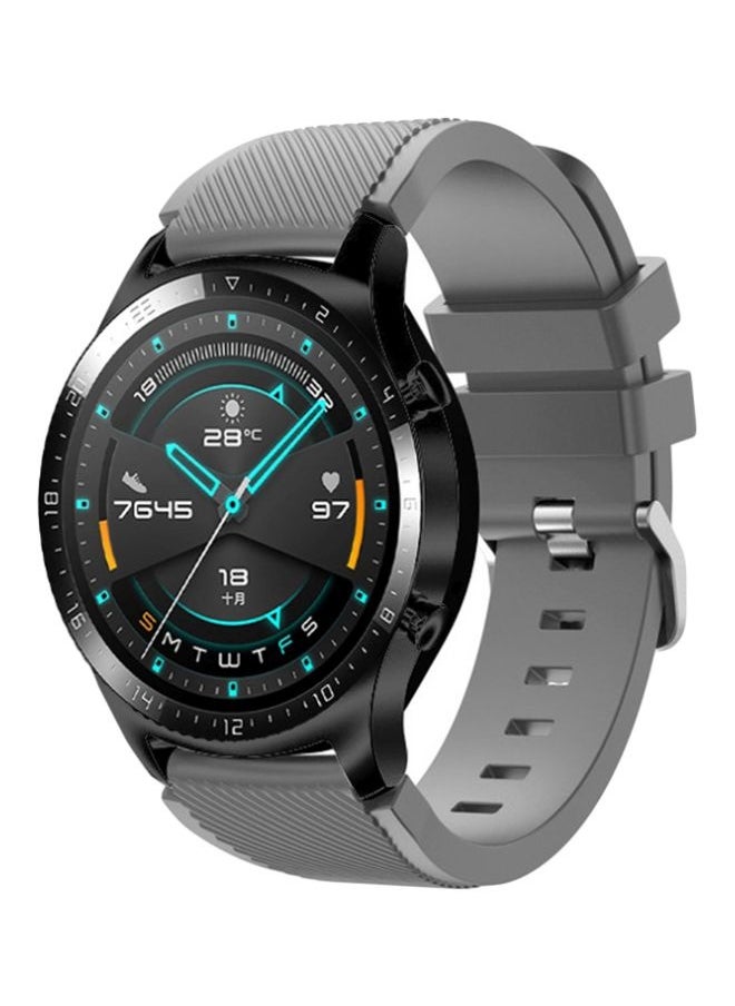 Replacement Band For Huawei Watch GT 2/Honor MagicWatch 2 46mm Grey