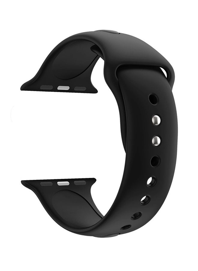 Replacement Band Strap For Apple Watch Series Black