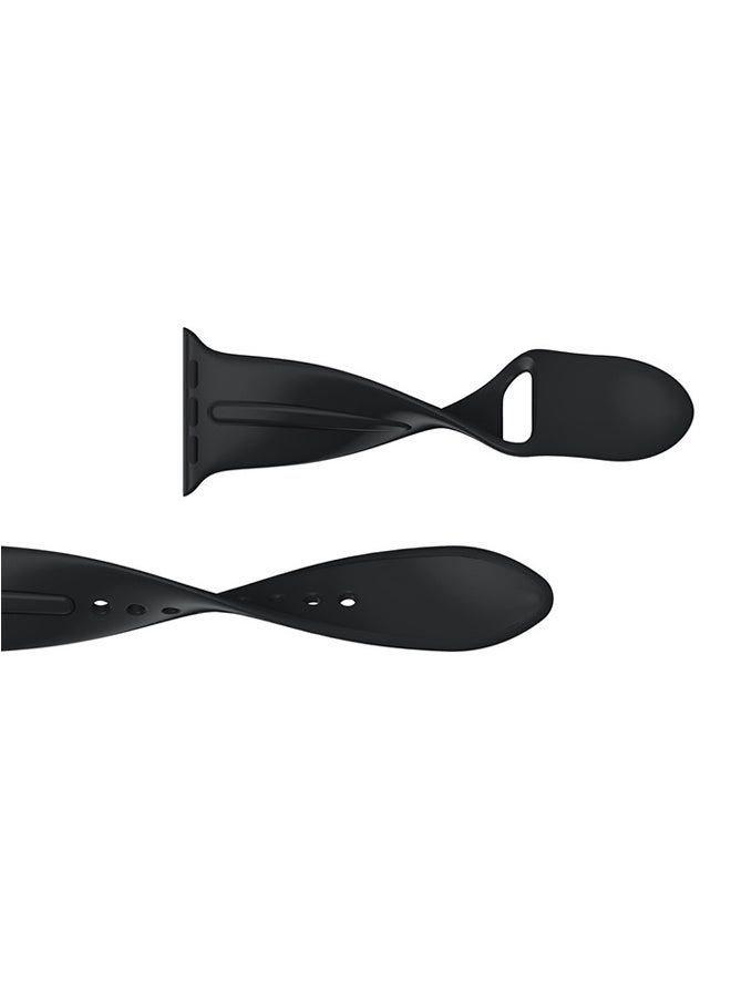 Replacement Band Strap For Apple Watch Series Black